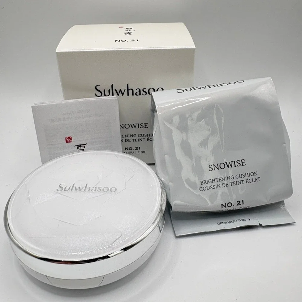 Sulwhasoo Snowise Brightening Cushion Duo No. 21 Natural Pink SPF 50+